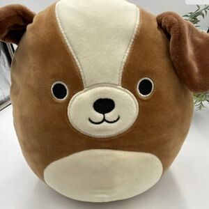 Squishmallow Dog Bernie the‎ St Bernard HARD TO FIND 9” Stuffed Animal Dog Brown